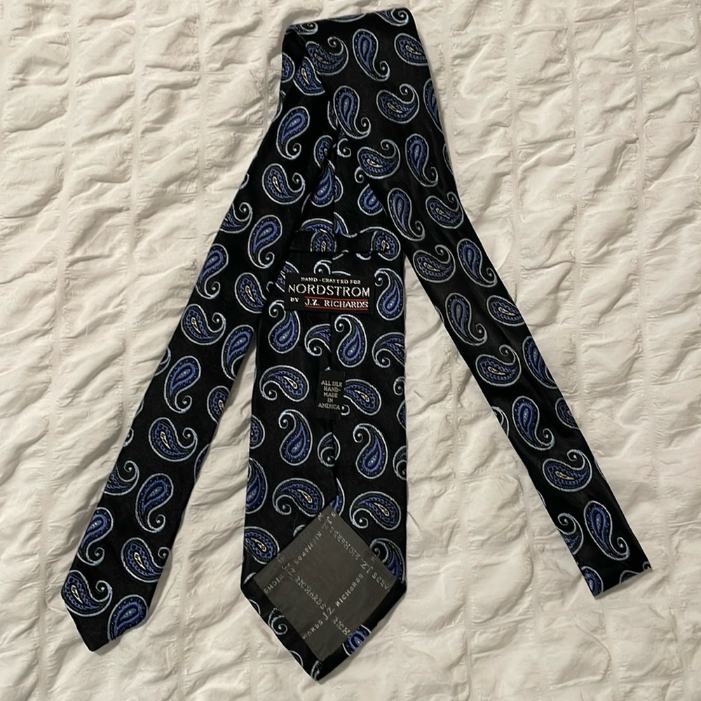 Blue j.z. Richard’s tie